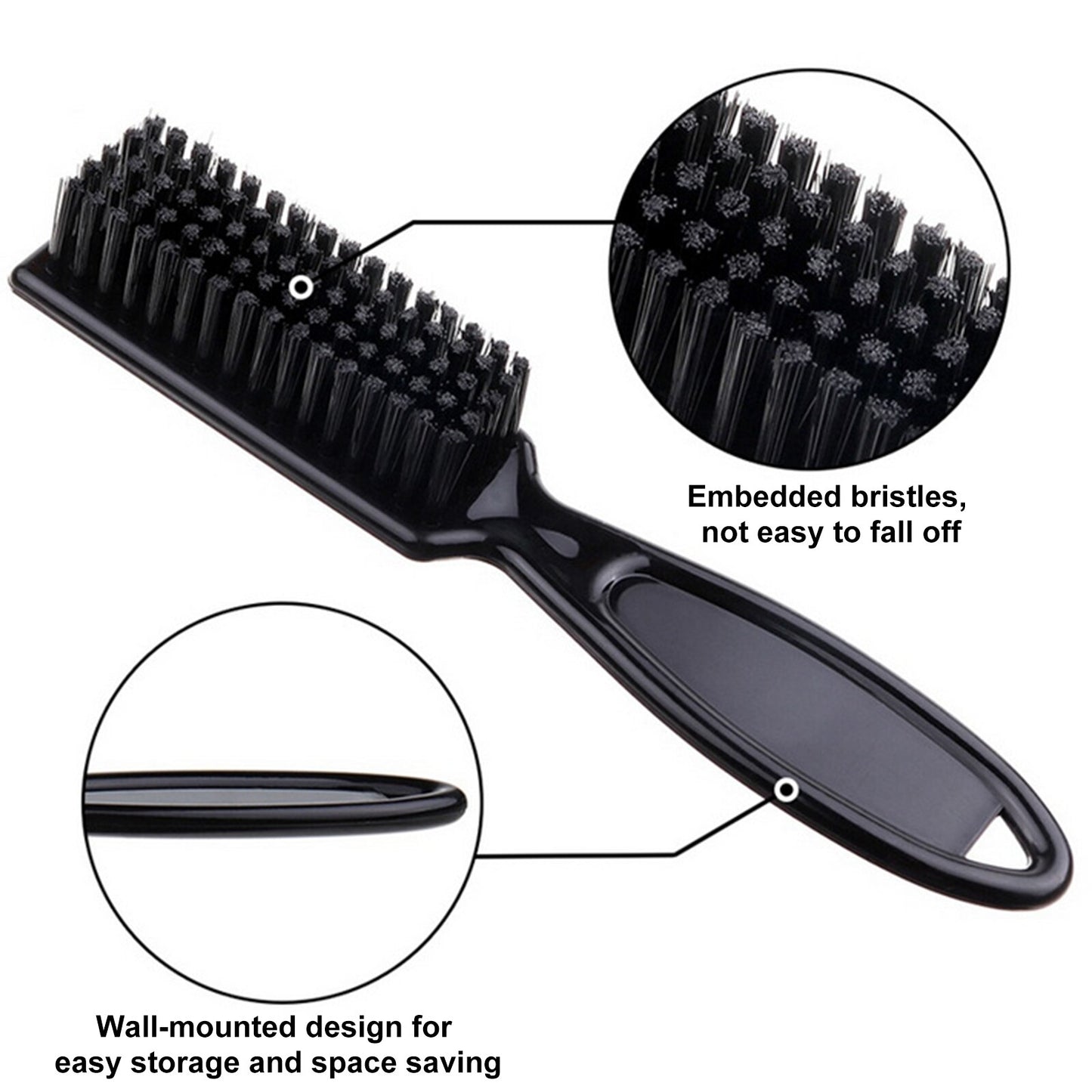 Bristle Wave Hair Beard Brush Hair Comb Clean hair
