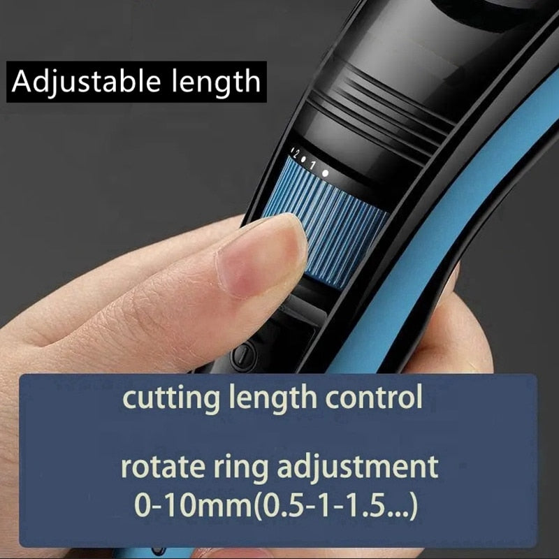 Adjustable Beard Hair Trimmer For Men Rechargeable Mustache Stubble