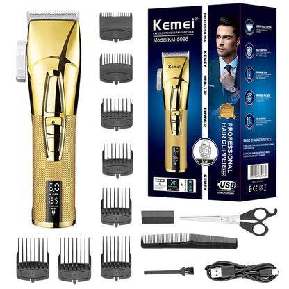 Professional Hair Clipper For Men Adjustable Electric Beard Hair Trimmer