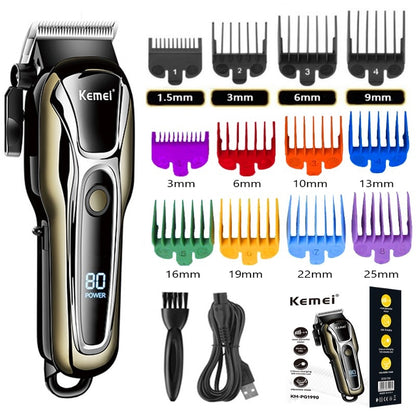 Barber Hair Clipper Professional Hair Trimmer for Men Electric Hair Cutting