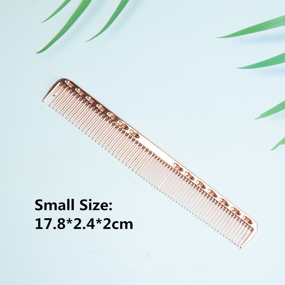 Space Aluminum Hair Comb Pro Hairdressing Combs