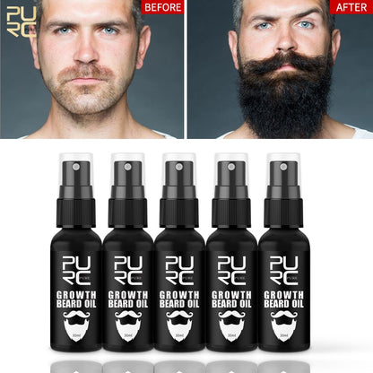 Growth Beard Oil Grow Beard Thicker Hair Beard Treatment Beard Care