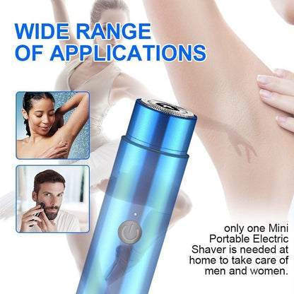 Mini Portable Electric Razor Washable Electric Shaver