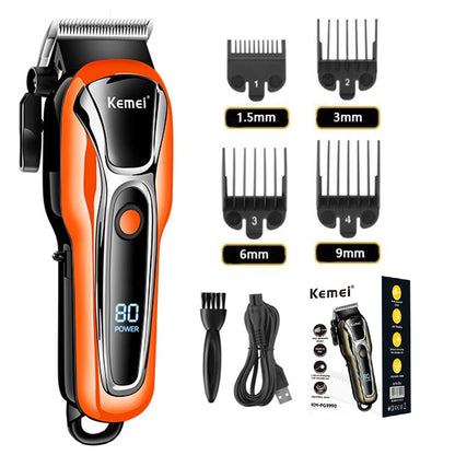 Barber Hair Clipper Professional Hair Trimmer for Men Electric Hair Cutting