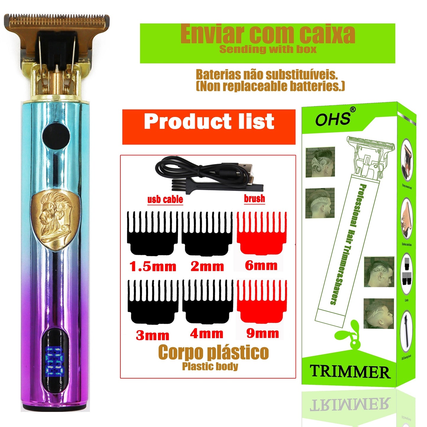 Electric Hair Cutting Machine Hair Trimmer