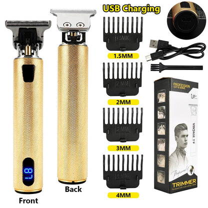 Electric Hair Clipper Hair Trimmer For Men Rechargeable Electric Shaver Beard Barber Hair Cutting