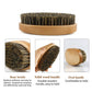 Natural Boar Bristle Wood Beard Brush Hairdresser