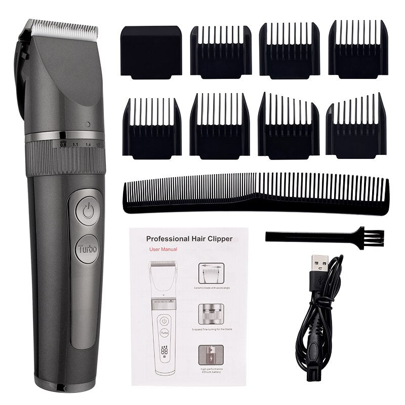 Hair Clipper For Men Rechargeable Electric