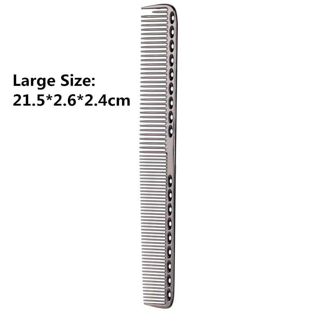 Space Aluminum Hair Comb Pro Hairdressing Combs