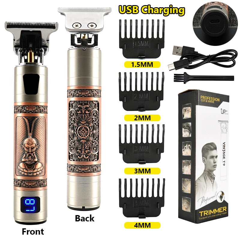 Electric Hair Clipper Hair Trimmer For Men Rechargeable Electric Shaver Beard Barber Hair Cutting