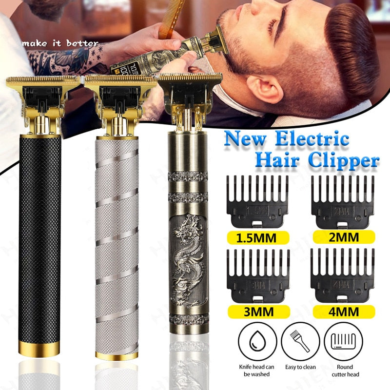 Usb Clipper Hair Cutting Machine Beard Shaver