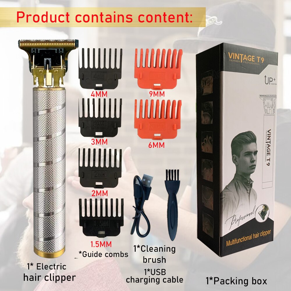 Hair Clipper Professional Comb 6MM 9MM Shaving Trimmer