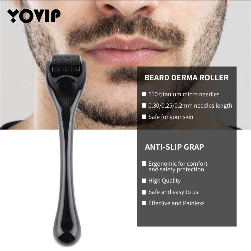 540 Beard Derma Roller Titanium For Hair Growth