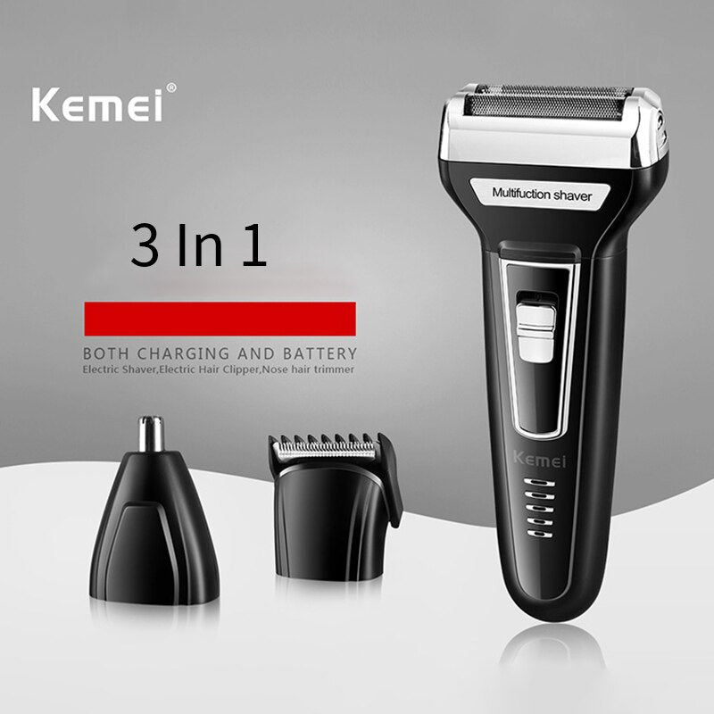 3In1 kit Electric Shaver Beard Trimmer