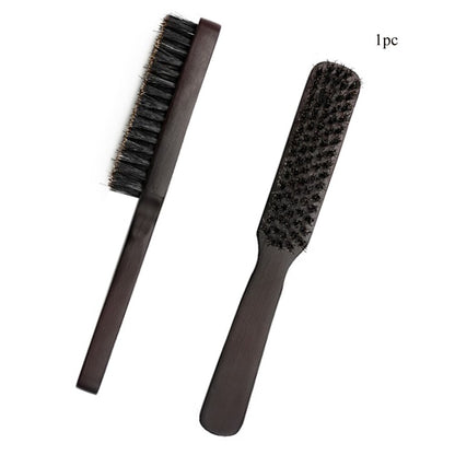 Wood Handle Men Beard Brush Hairdressing