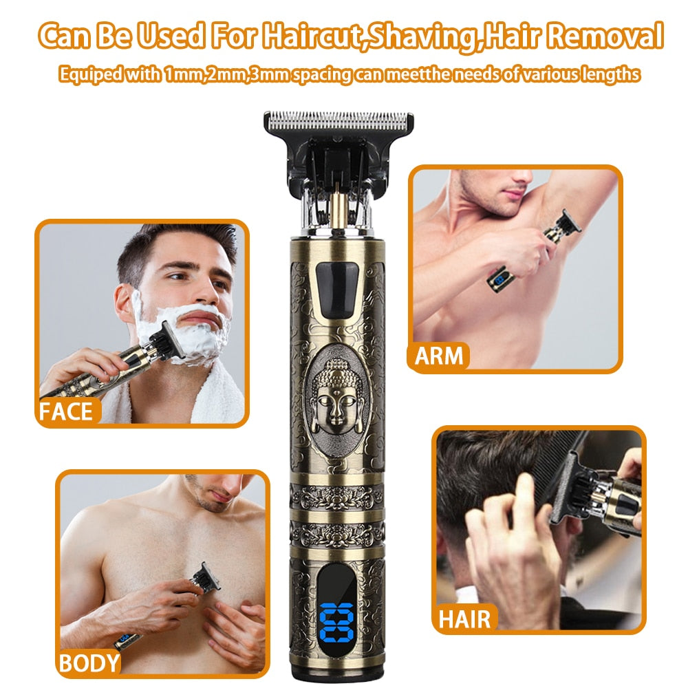 USB Electric Hair Clippers Rechargeable Shaver