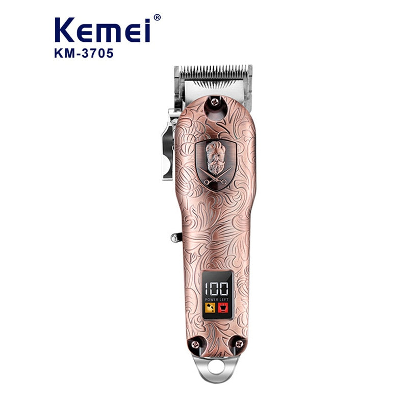 Adjustable cordless hair trimmer