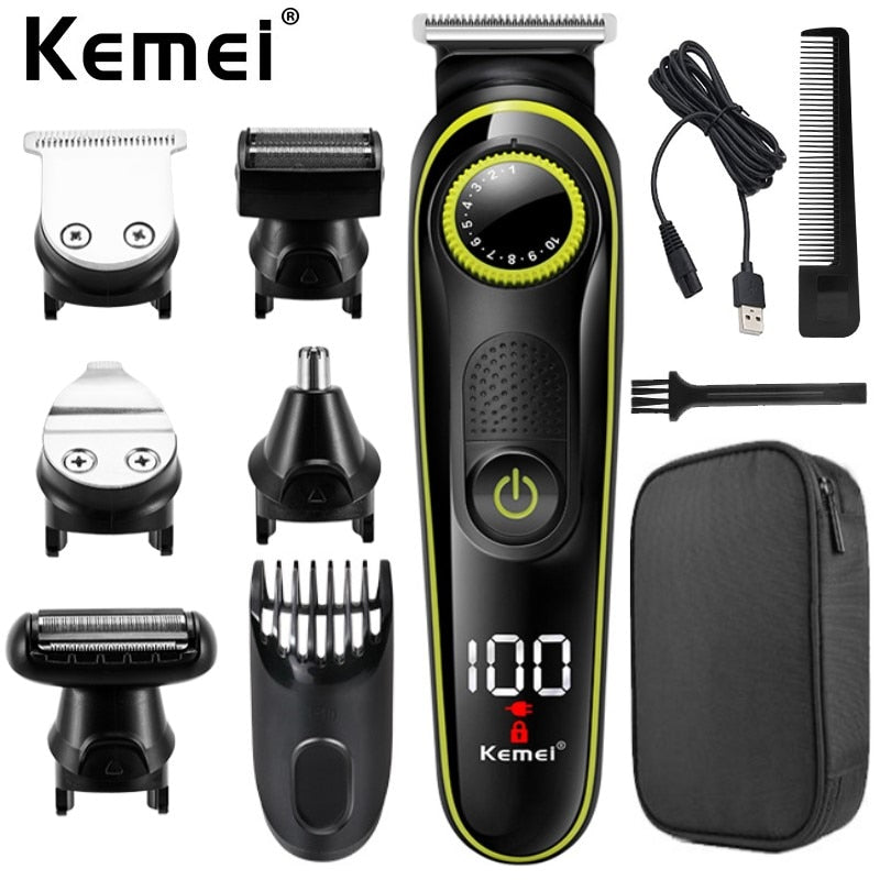 Electric Hair Clipper Multifunctional Trimmer For Men Electric Shaver