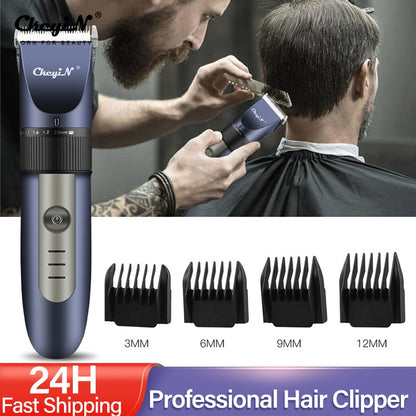 Hair Clipper Rechargeable Beard Trimmer