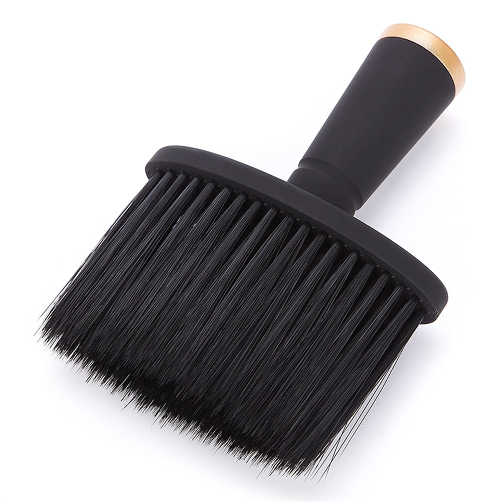 Soft Black Neck Face Duster Beard Brushes Barber