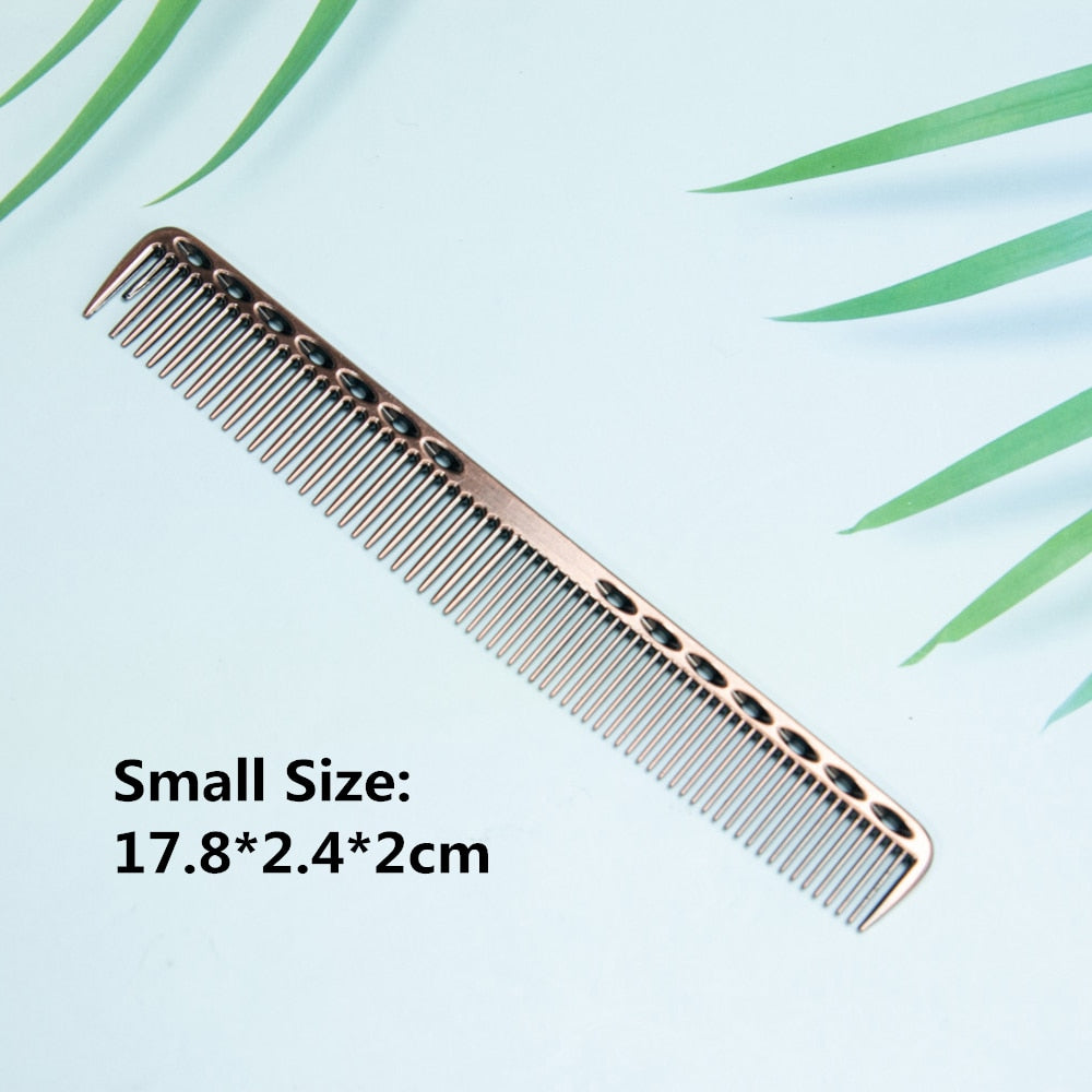 Space Aluminum Hair Comb Pro Hairdressing Combs