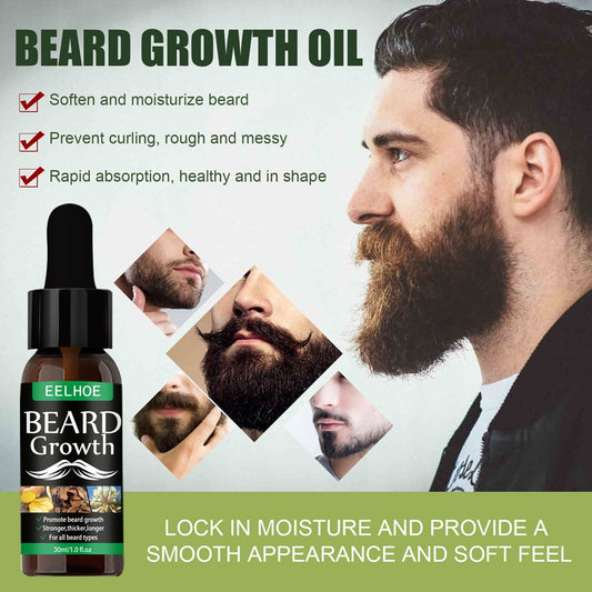 Crafted Beard Growth Serum Oil Roller Set Beard