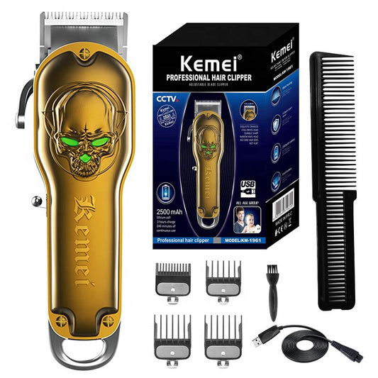 Original Kemei All Metal Hairdressing Hair Trimmer For Men