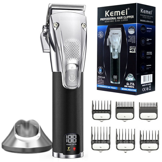 Original Kemei Professional Cordless Hair Clipper For Men