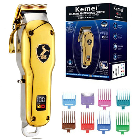 Original Kemei All-Metal Professional Hair Trimmer For Men Electric Beard Hair Clipper