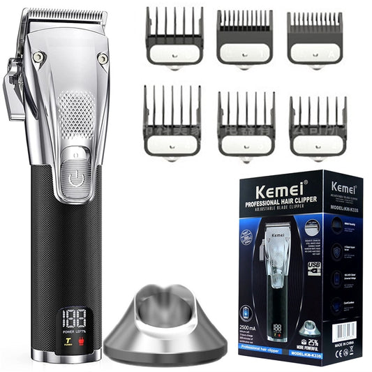 Original Kemei Professional Hair Trimmer For Men Rechargeable Hair Clipper