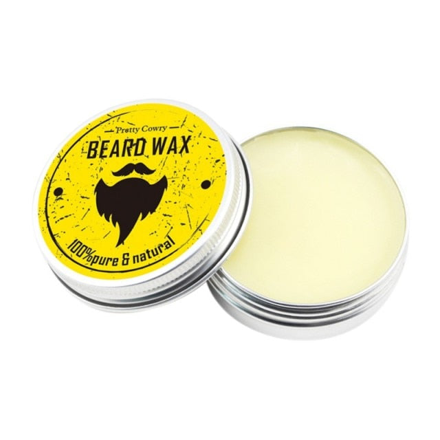 Men Beard Oil Balm Moustache Wax for styling Beeswax