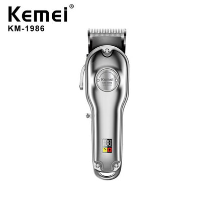 Kemei professional barber clipper hair trimmer electric shaver