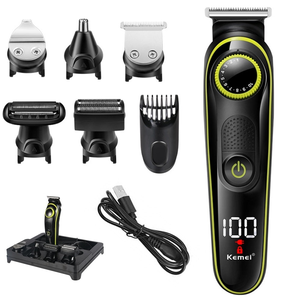 Facial body shaver electric hair clipper