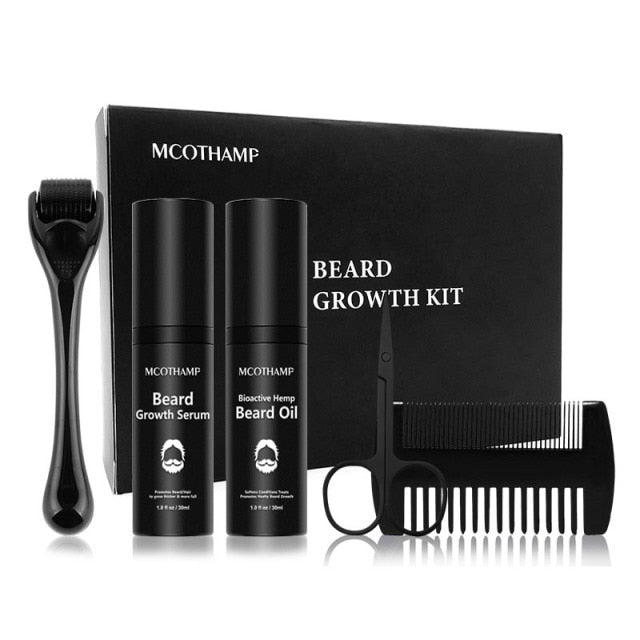 Men Beard Growth Kit for Beard Rapid Growth