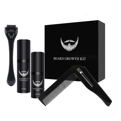 Men Beard Growth Kit for Beard Rapid Growth