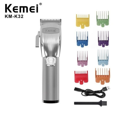 Kemei professional barber clipper hair trimmer electric shaver