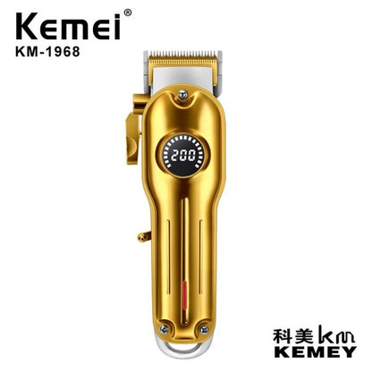 Kemei professional barber clipper hair trimmer electric shaver