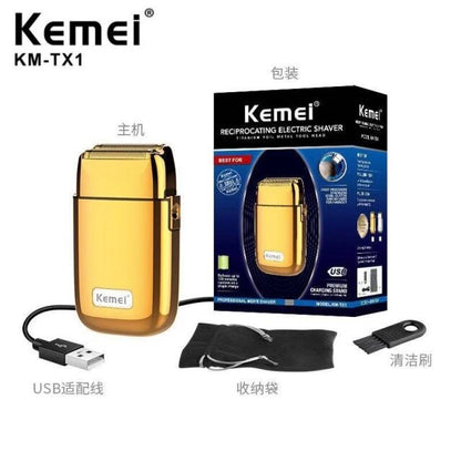 Kemei professional barber clipper hair trimmer electric shaver