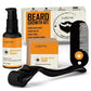Men Beard Growth Kit Oil Nourishing Leave-in Conditioner
