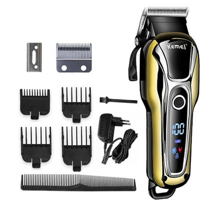 Kemei hair clipper professional hair Trimmer in Hair clippers