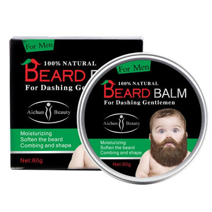 60g Profession Natural Beard Oil & Balm Moustache Wax