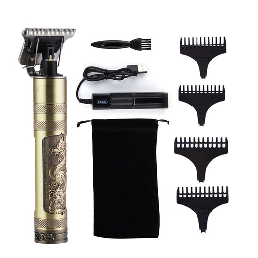 Baldhead Hair Clippers Cordless Close Cutting T-Blade Hair Trimmer