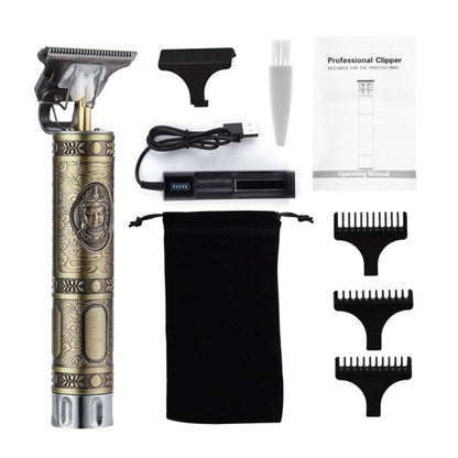 Baldhead Hair Clippers Cordless Close Cutting T-Blade Hair Trimmer