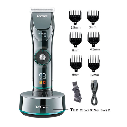 Professional adjustable hair trimmer finishing