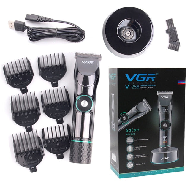 Professional adjustable hair trimmer finishing