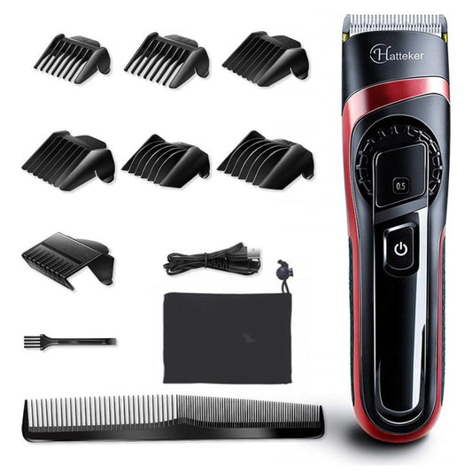 Pro waterproof hair trimmer rechargeable hair clipper beard trimer