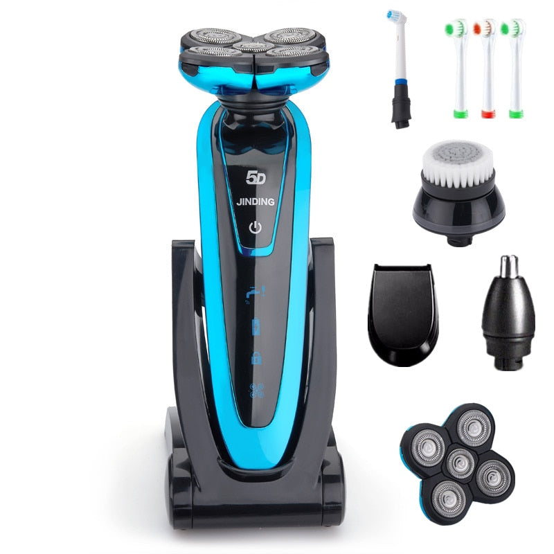 Rechargeable Electric Shaver Waterproof Beard Shaving Machine