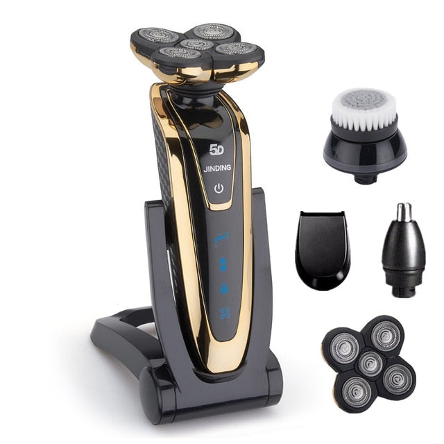 Rechargeable Electric Shaver Waterproof Beard Shaving Machine