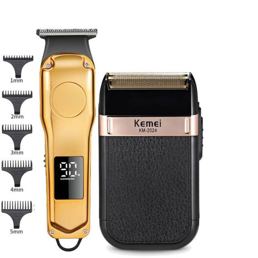 Professional Barber Hair Clipper Rechargeable