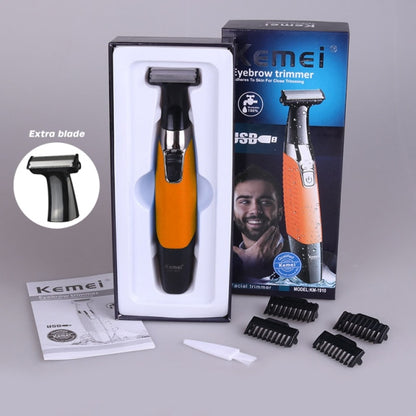 Rechargeable Electric Shaver Beard Trimmer Full Body Washable Razor